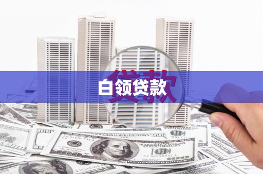 阳山白领贷款