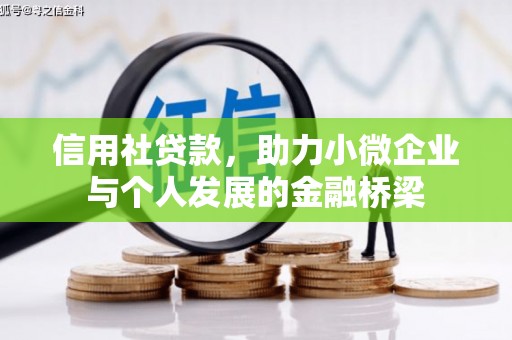 张北信用社贷款，助力小微企业与个人发展的金融桥梁