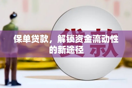 炉霍保单贷款，解锁资金流动性的新途径