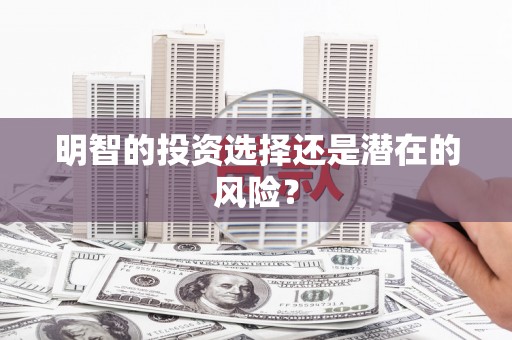 商河明智的投资选择还是潜在的风险？