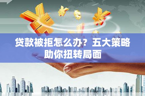 玉树贷款被拒怎么办？五大策略助你扭转局面