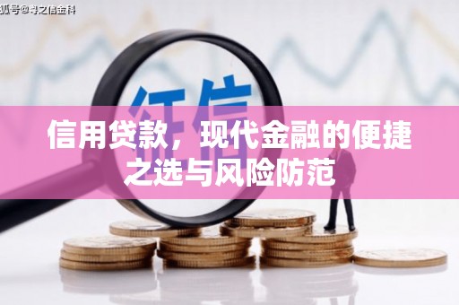 淡水信用贷款，现代金融的便捷之选与风险防范
