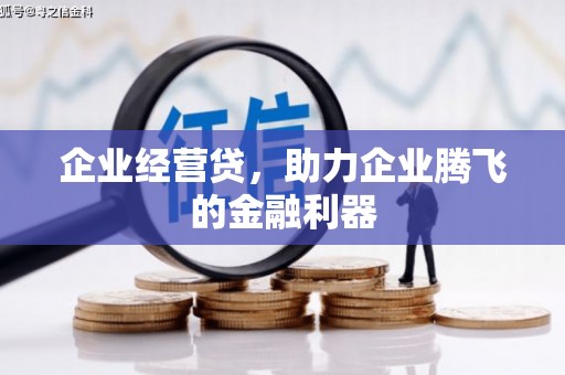 邢台企业经营贷，助力企业腾飞的金融利器