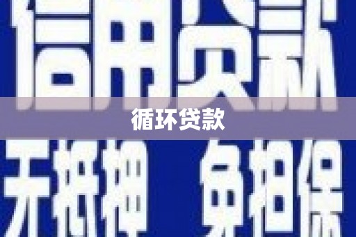 南丰循环贷款