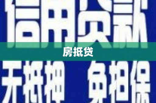 武川房抵贷