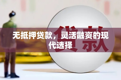 宜丰无抵押贷款，灵活融资的现代选择