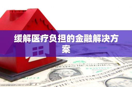 泸水缓解医疗负担的金融解决方案