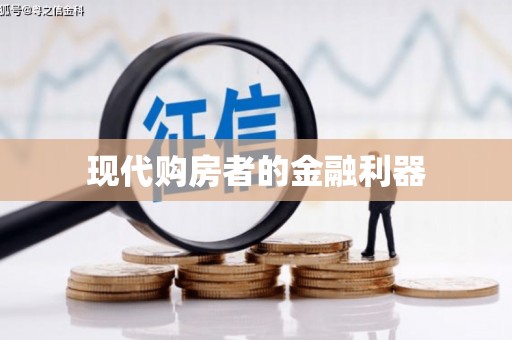 颍州现代购房者的金融利器
