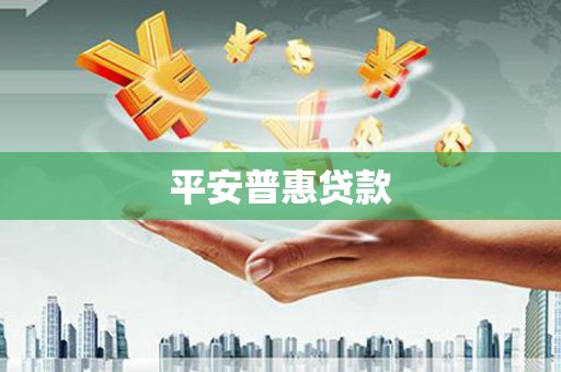 东山平安普惠贷款
